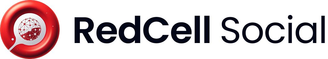RedCell Social – Human-Driven X/Twitter Campaign Platform Logo